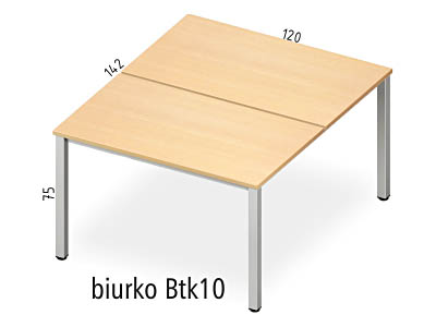 Biurko Btk10
