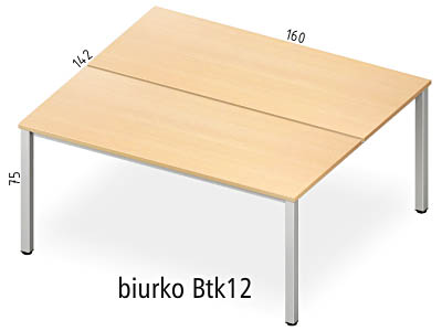 Biurko Btk12