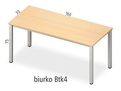 Biurko Btk4
