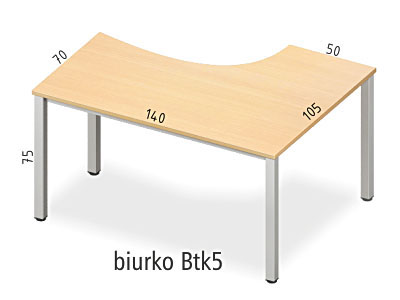 Biurko Btk5