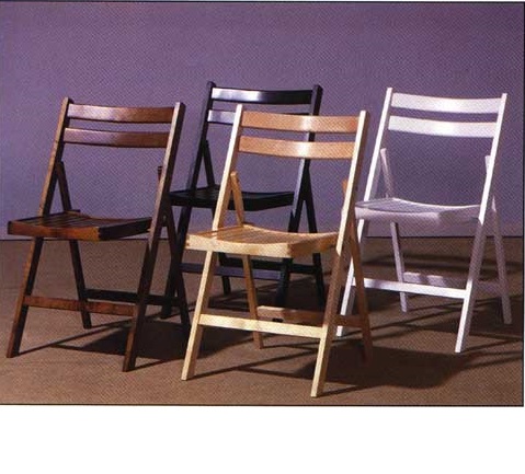 Krzesło składane drewniane