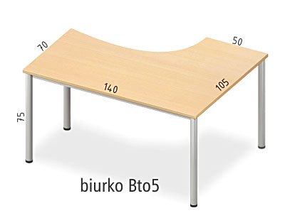 Biurko Bto5